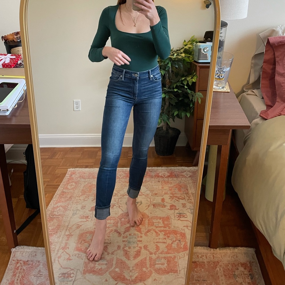Lucky Brand Bridgitte High Rise Skinny Jeans size 0/25
